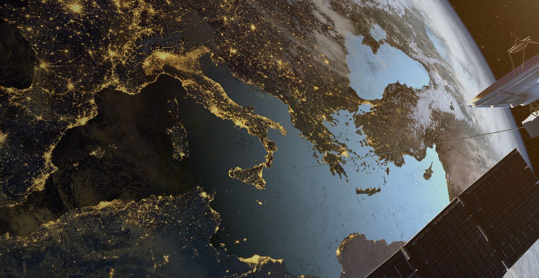 Video channels satellite distribution for Iberia