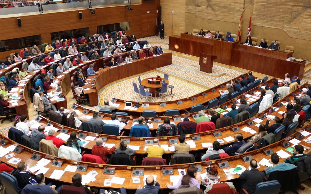 Transport of institutional video signal of the Assembly of Madrid
