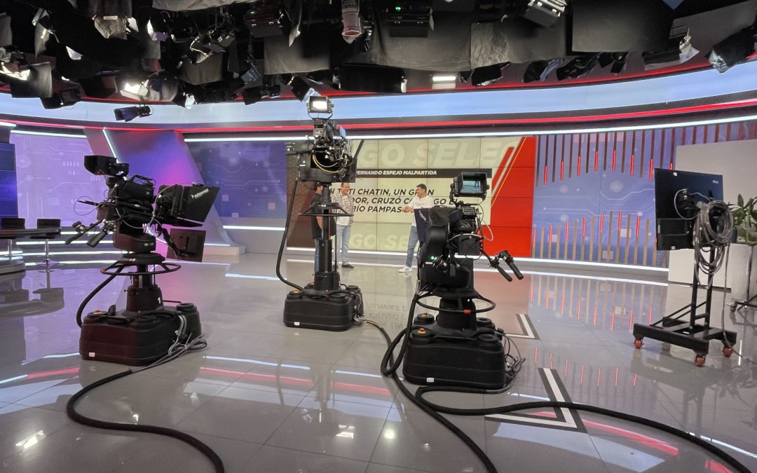 Latina TV, at the Forefront with Robotic Technology